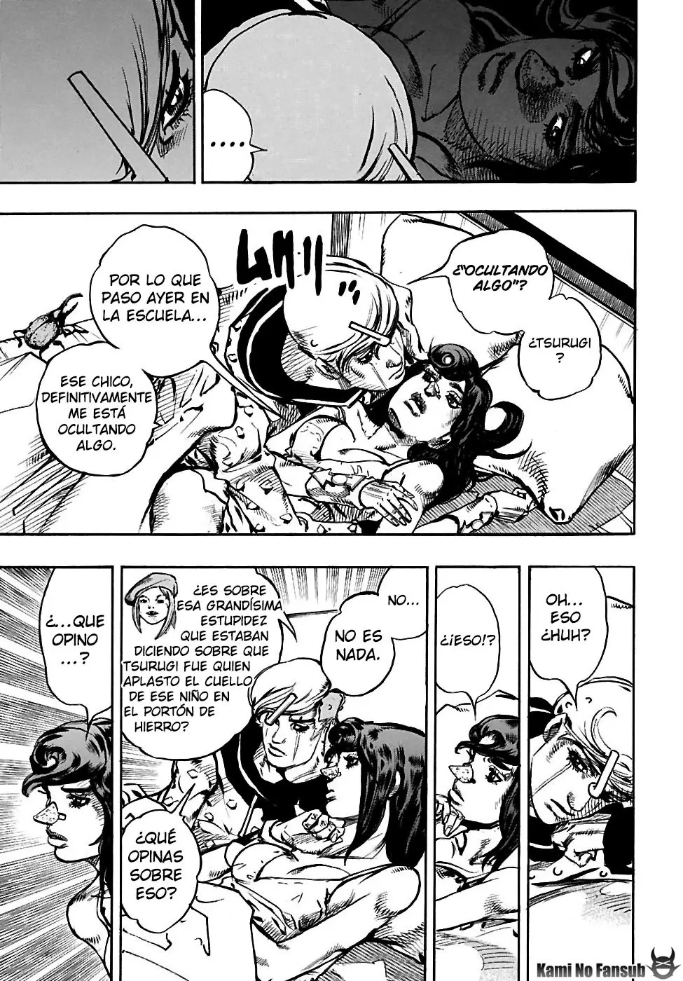 JoJo's Bizarre Adventure - Parte 8: JoJolion capítulo 85, página 7