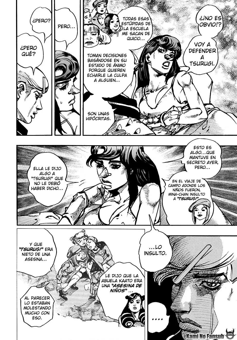 JoJo's Bizarre Adventure - Parte 8: JoJolion capítulo 85, página 8