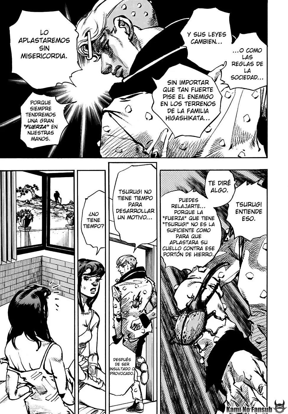 JoJo's Bizarre Adventure - Parte 8: JoJolion capítulo 85, página 13