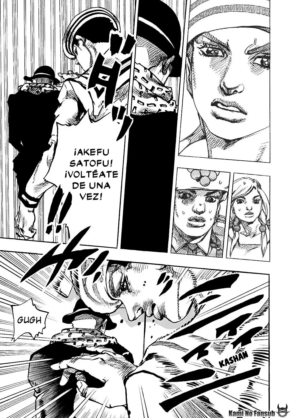 JoJo's Bizarre Adventure - Parte 8: JoJolion capítulo 85, página 21
