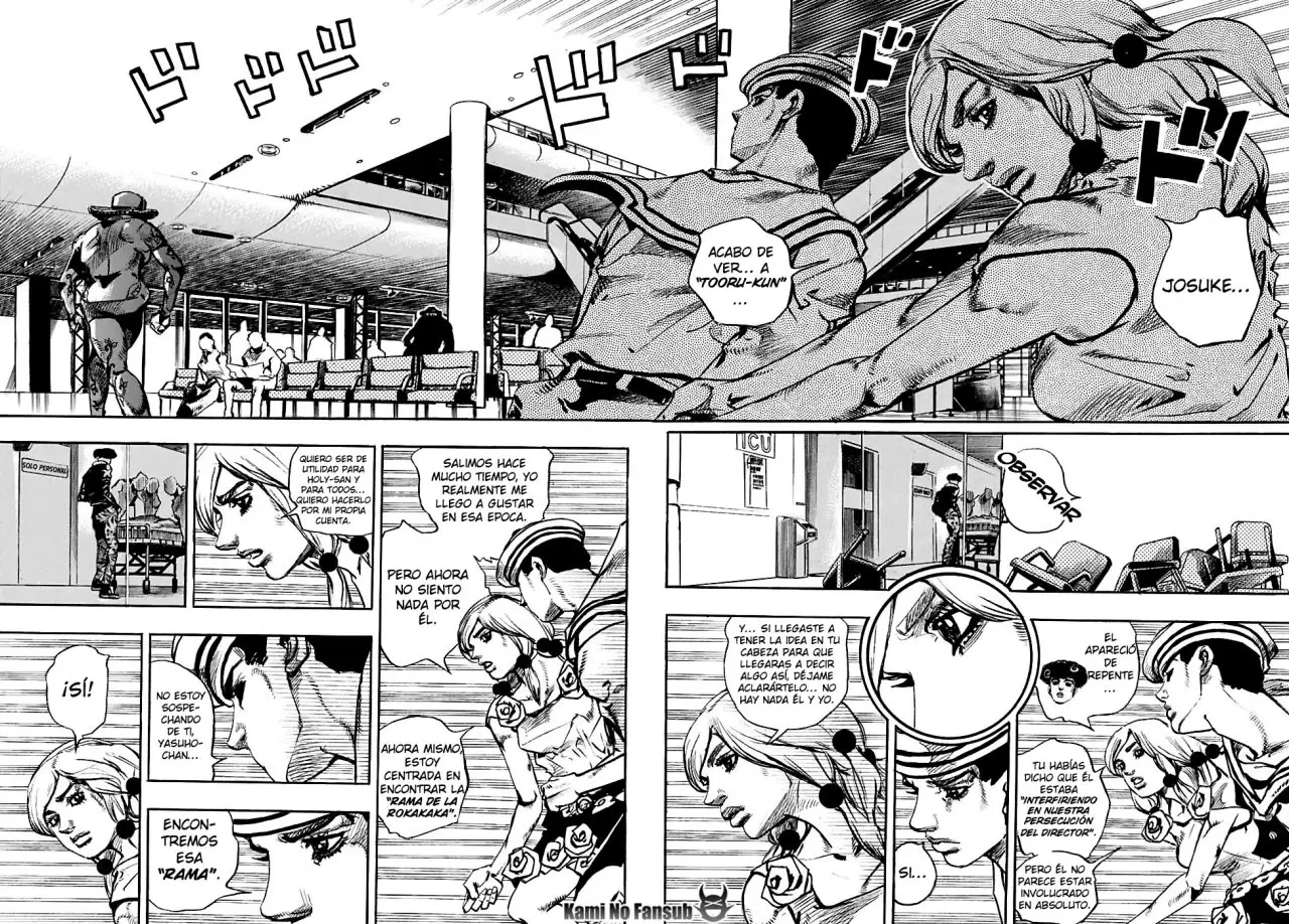 JoJo's Bizarre Adventure - Parte 8: JoJolion capítulo 85, página 27