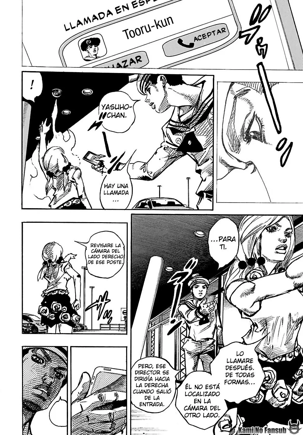 JoJo's Bizarre Adventure - Parte 8: JoJolion capítulo 85, página 33