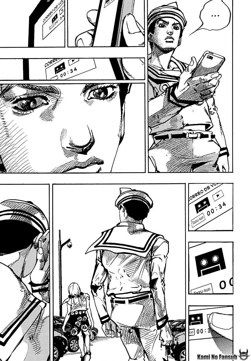 JoJo's Bizarre Adventure - Parte 8: JoJolion capítulo 85, página 34