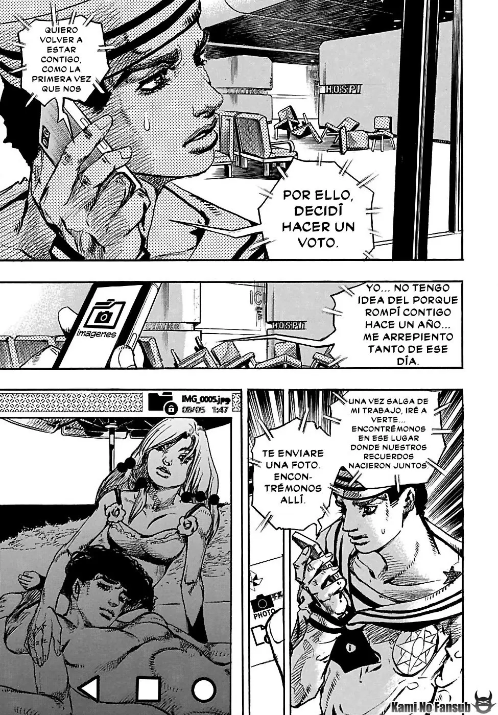 JoJo's Bizarre Adventure - Parte 8: JoJolion capítulo 85, página 36