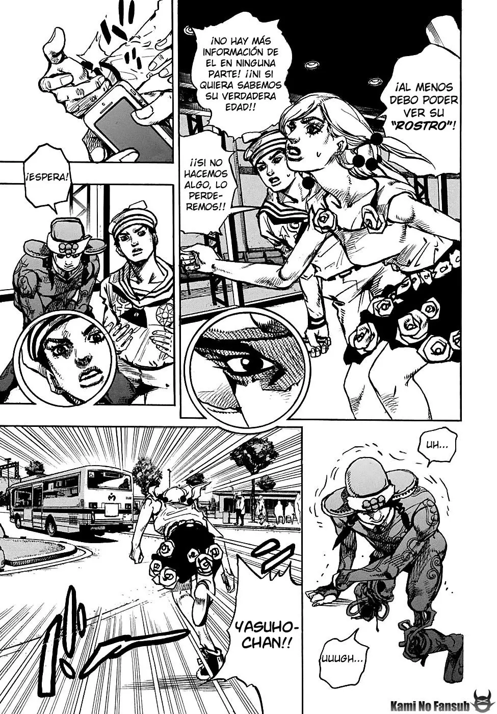 JoJo's Bizarre Adventure - Parte 8: JoJolion capítulo 86, página 9