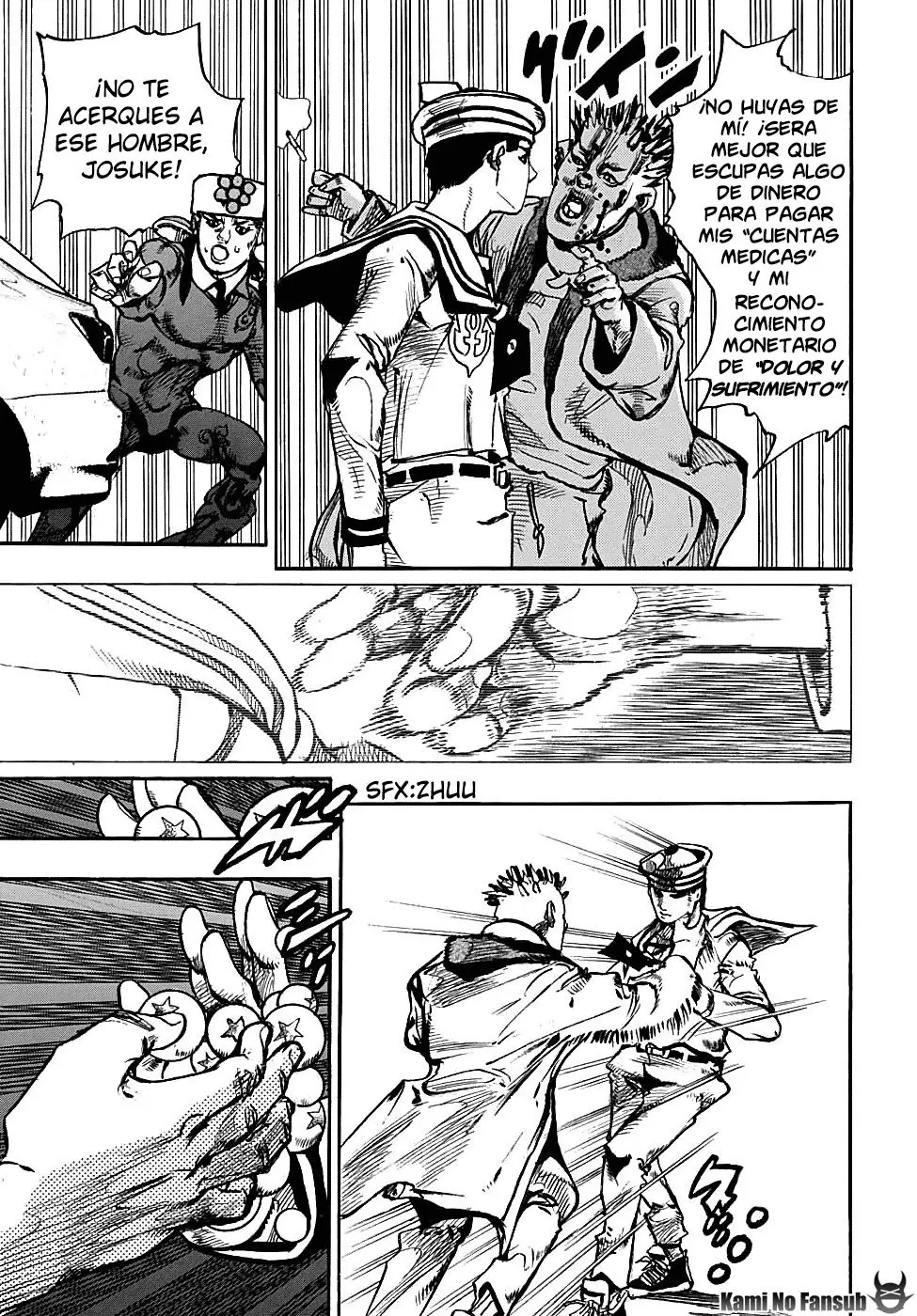 JoJo's Bizarre Adventure - Parte 8: JoJolion capítulo 86, página 23