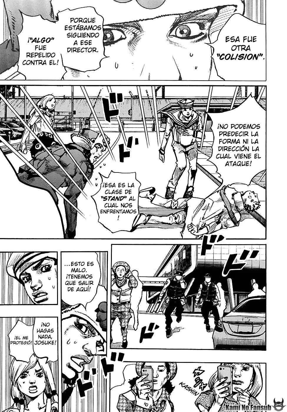 JoJo's Bizarre Adventure - Parte 8: JoJolion capítulo 86, página 27