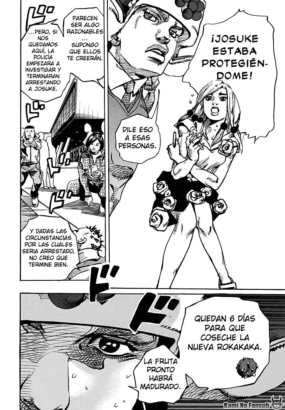JoJo's Bizarre Adventure - Parte 8: JoJolion capítulo 86, página 28