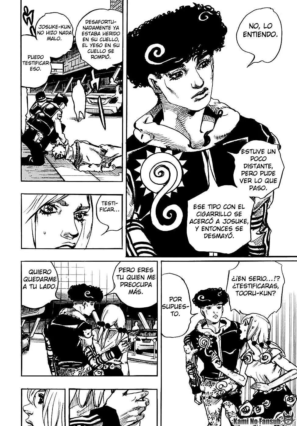 JoJo's Bizarre Adventure - Parte 8: JoJolion capítulo 86, página 31