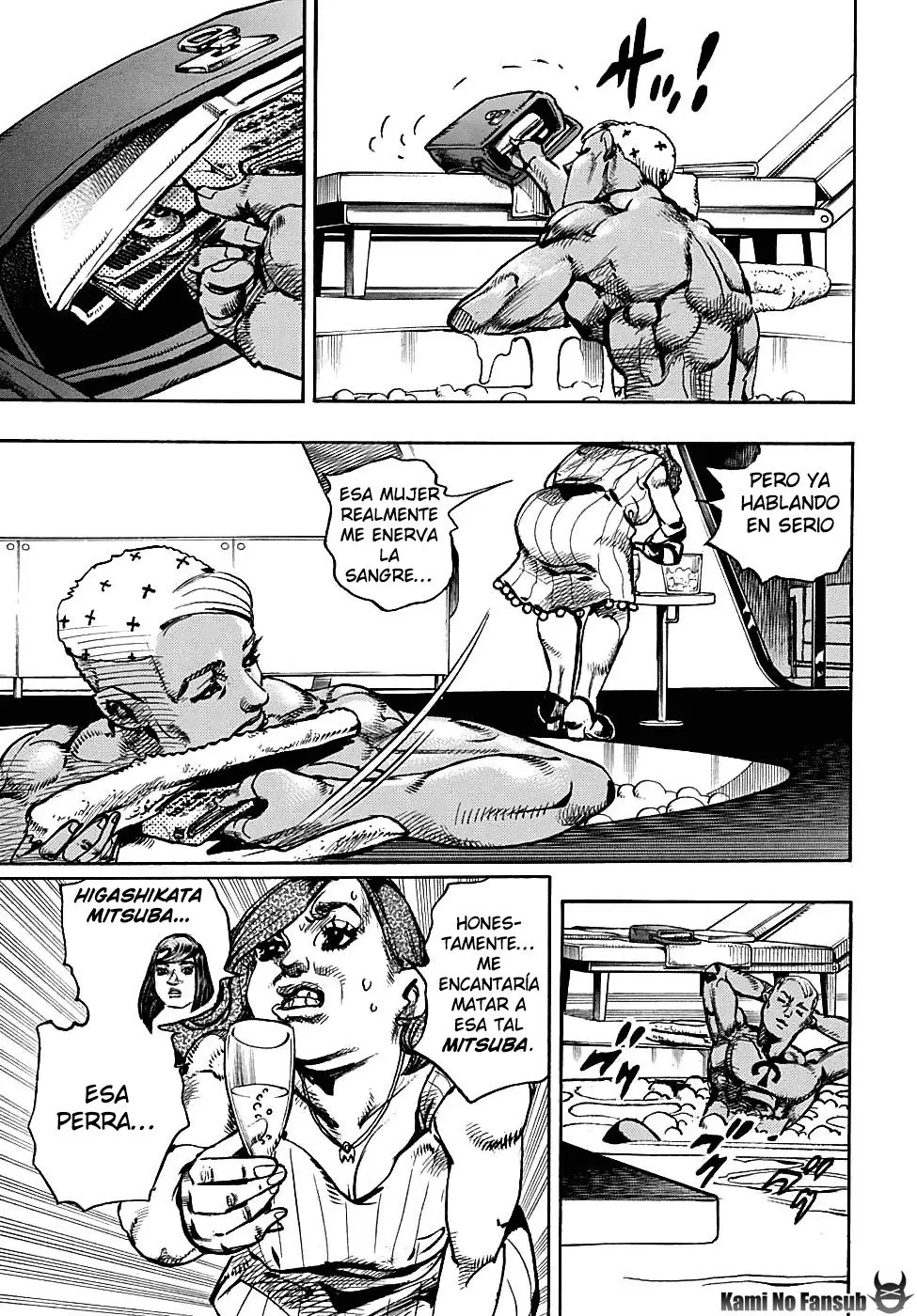 JoJo's Bizarre Adventure - Parte 8: JoJolion capítulo 86, página 34