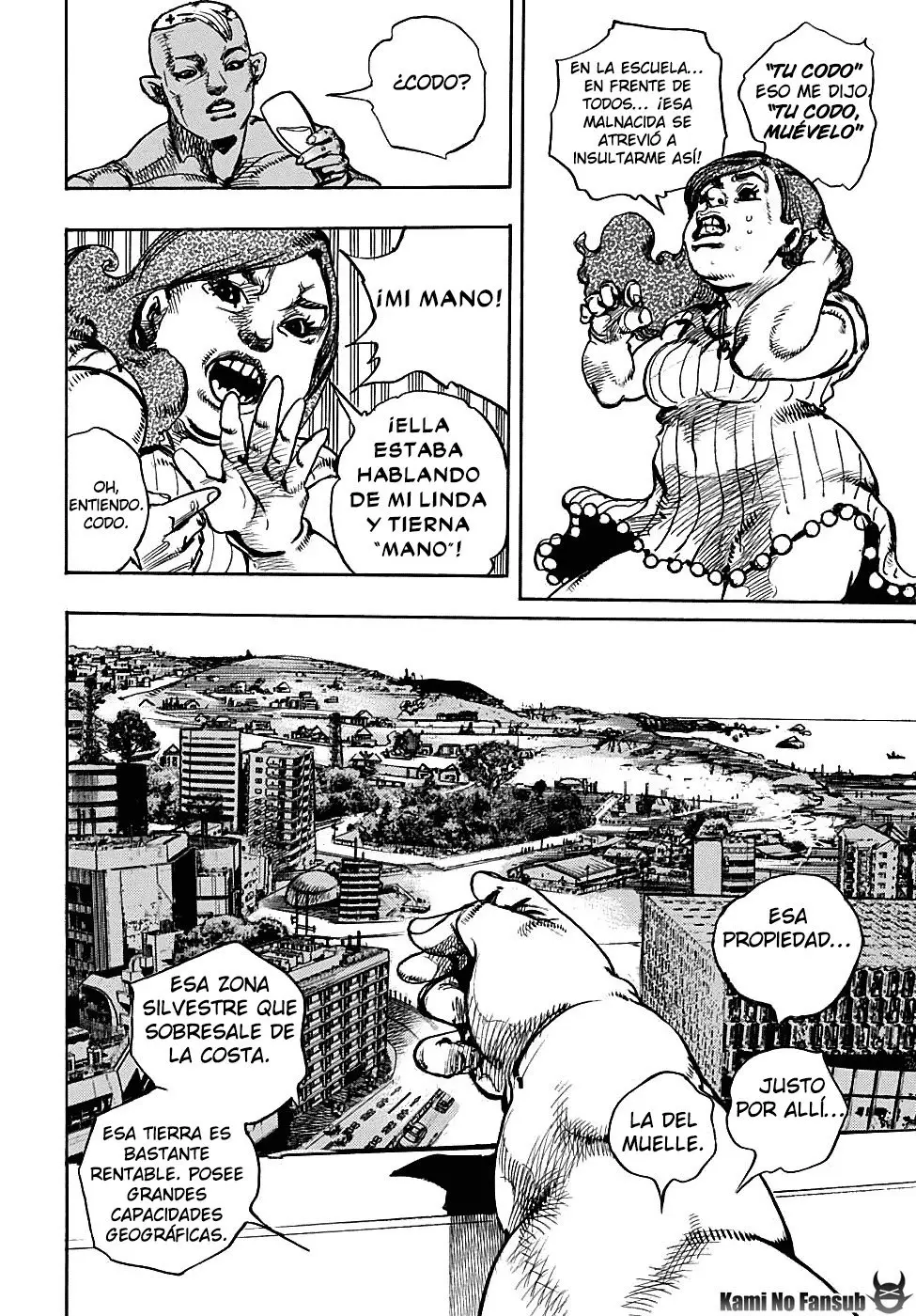 JoJo's Bizarre Adventure - Parte 8: JoJolion capítulo 86, página 35