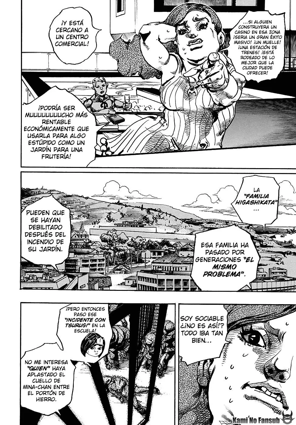 JoJo's Bizarre Adventure - Parte 8: JoJolion capítulo 86, página 37
