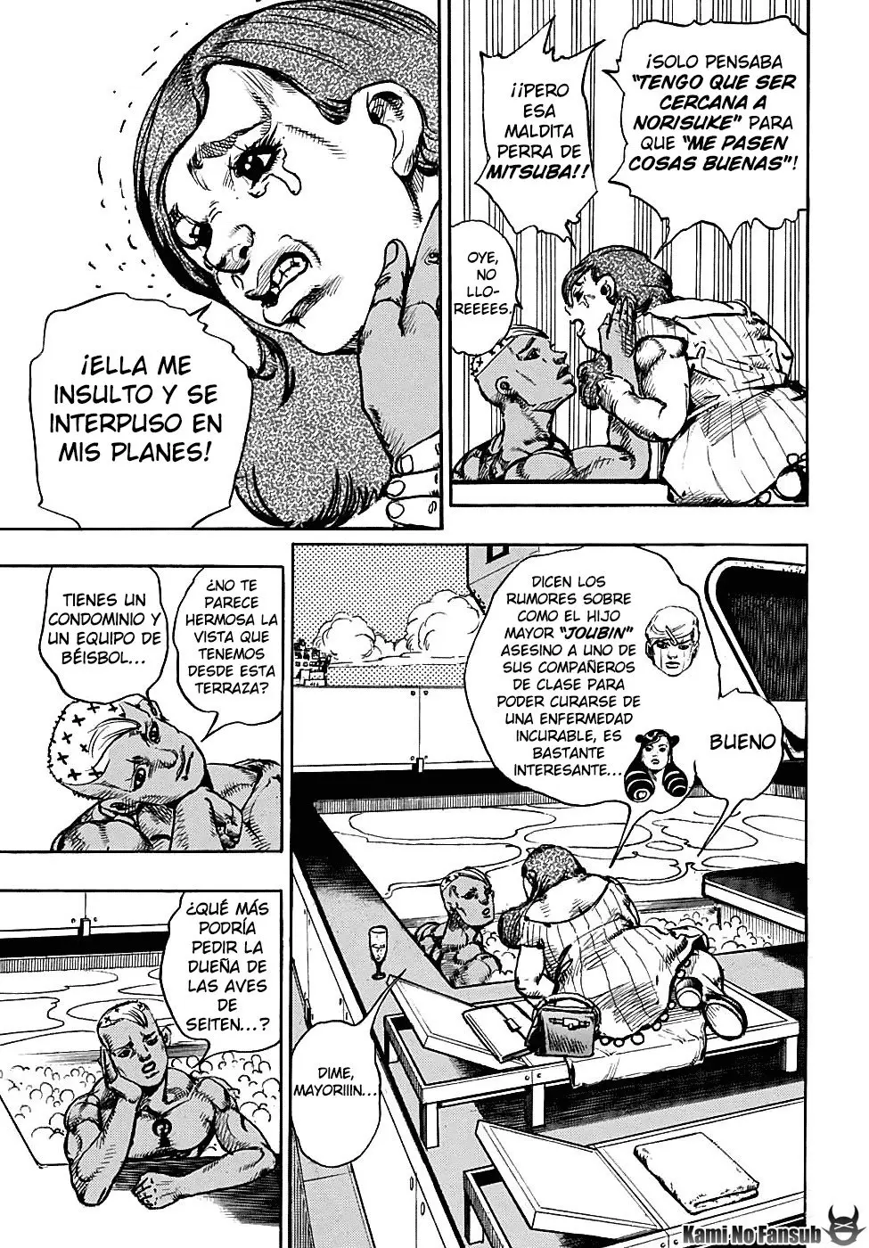 JoJo's Bizarre Adventure - Parte 8: JoJolion capítulo 86, página 38