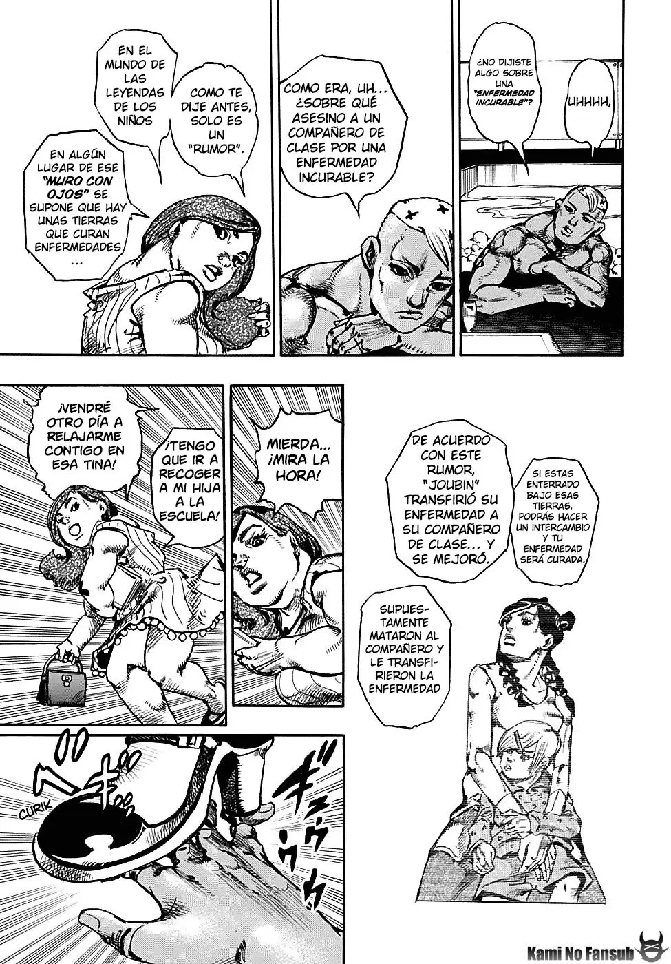 JoJo's Bizarre Adventure - Parte 8: JoJolion capítulo 86, página 40