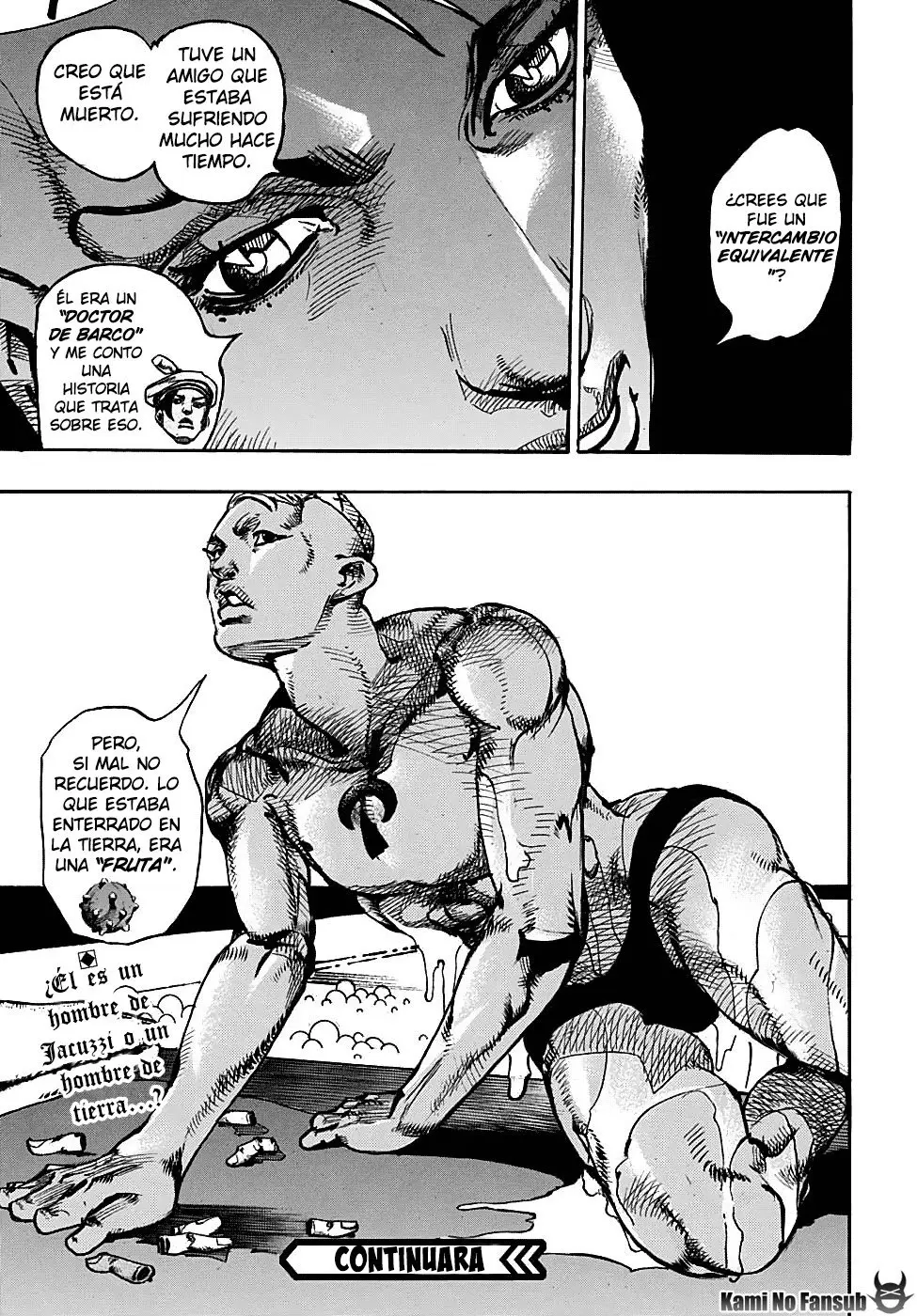 JoJo's Bizarre Adventure - Parte 8: JoJolion capítulo 86, página 42