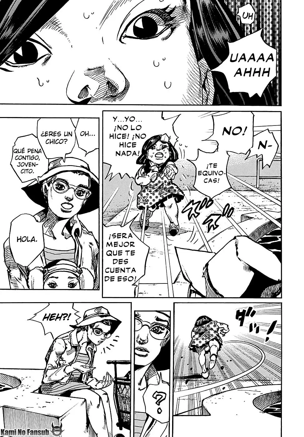 JoJo's Bizarre Adventure - Parte 8: JoJolion capítulo 87, página 9