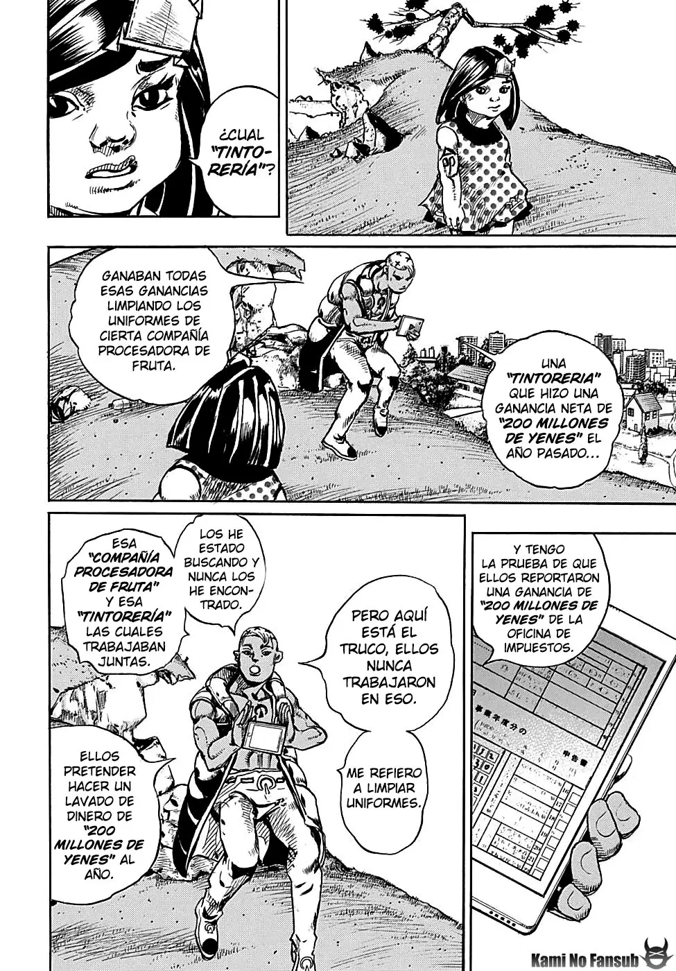 JoJo's Bizarre Adventure - Parte 8: JoJolion capítulo 87, página 16