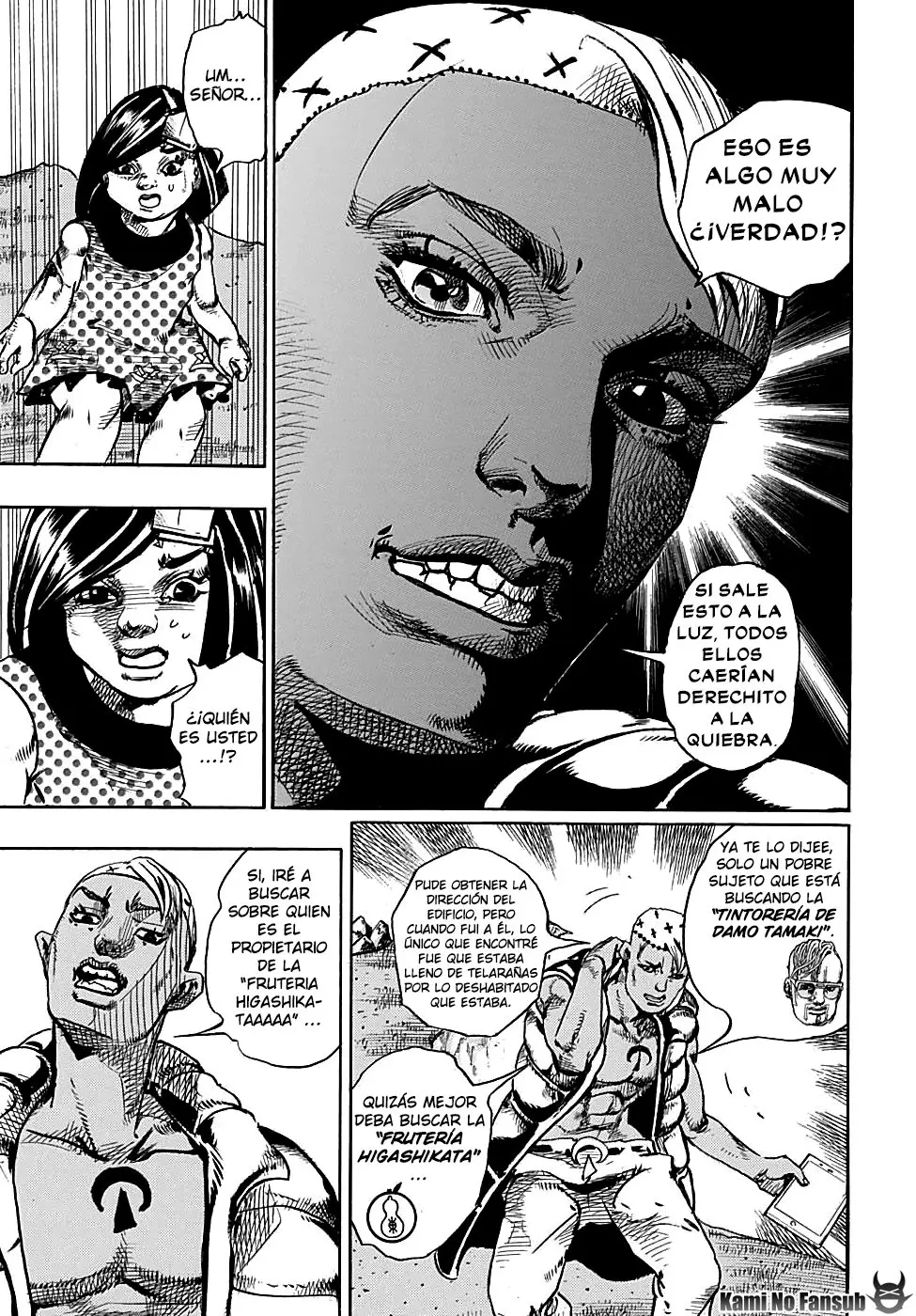 JoJo's Bizarre Adventure - Parte 8: JoJolion capítulo 87, página 17