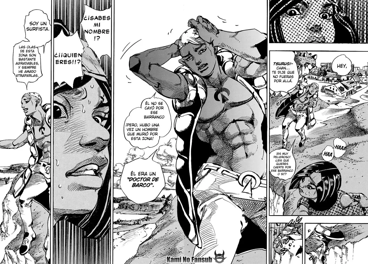 JoJo's Bizarre Adventure - Parte 8: JoJolion capítulo 87, página 18