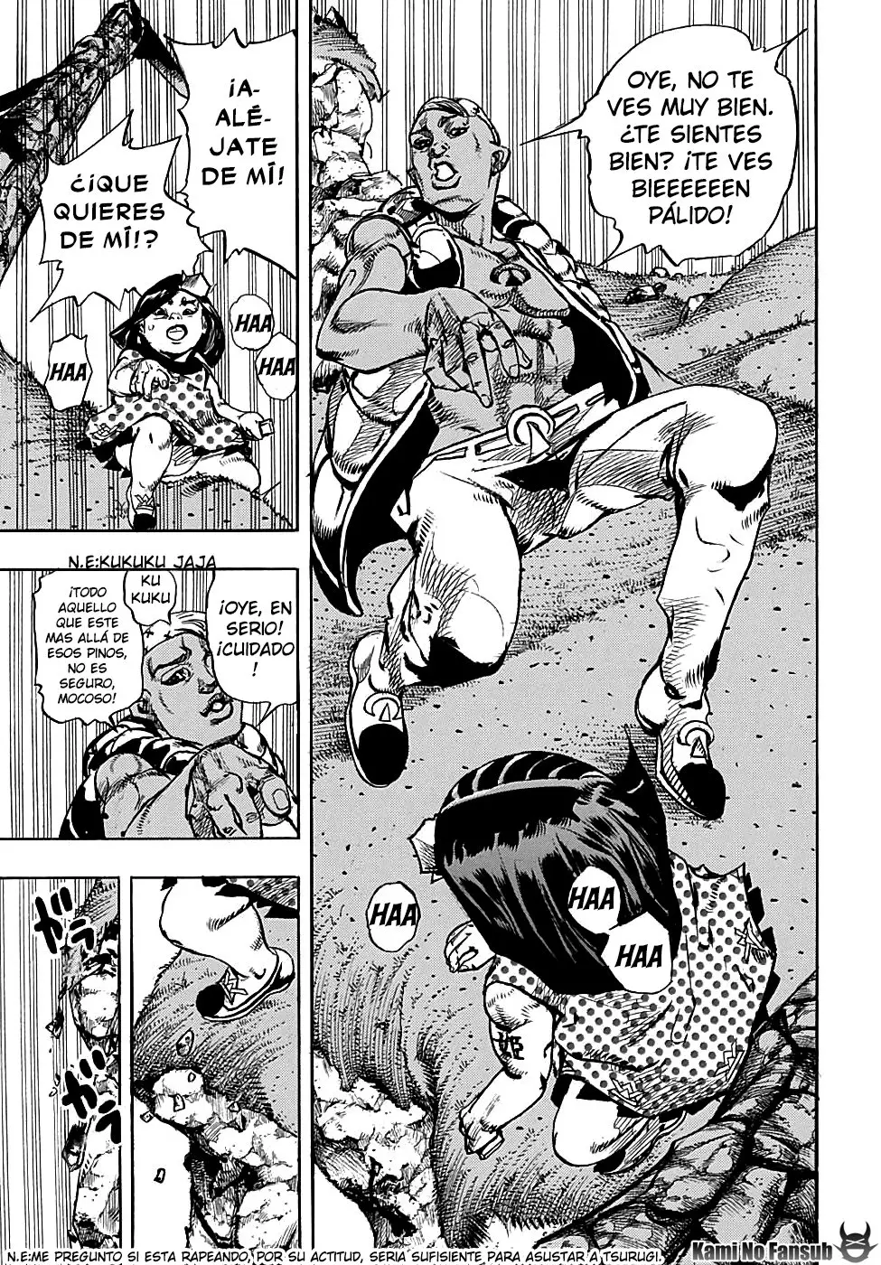 JoJo's Bizarre Adventure - Parte 8: JoJolion capítulo 87, página 20