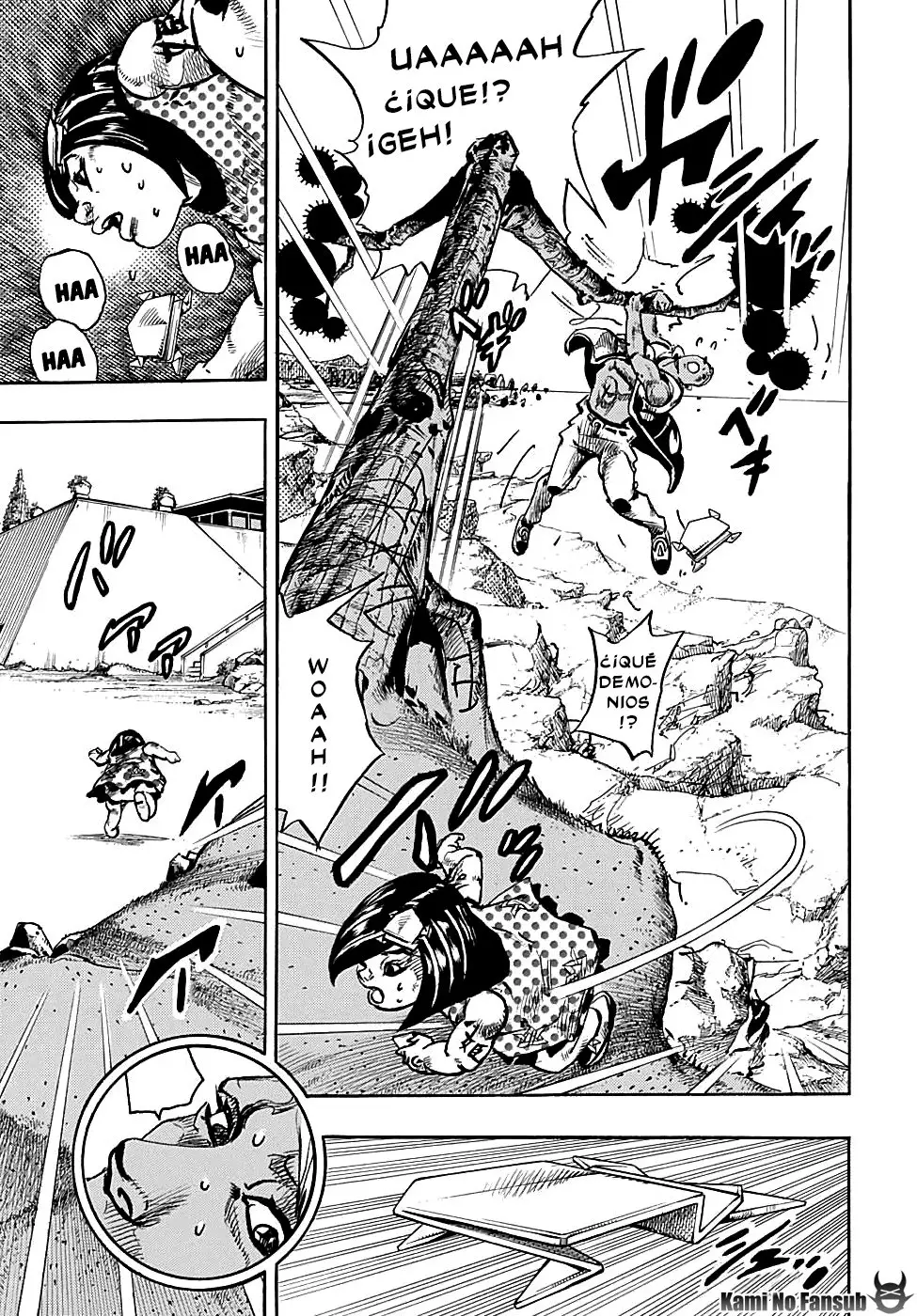 JoJo's Bizarre Adventure - Parte 8: JoJolion capítulo 87, página 22