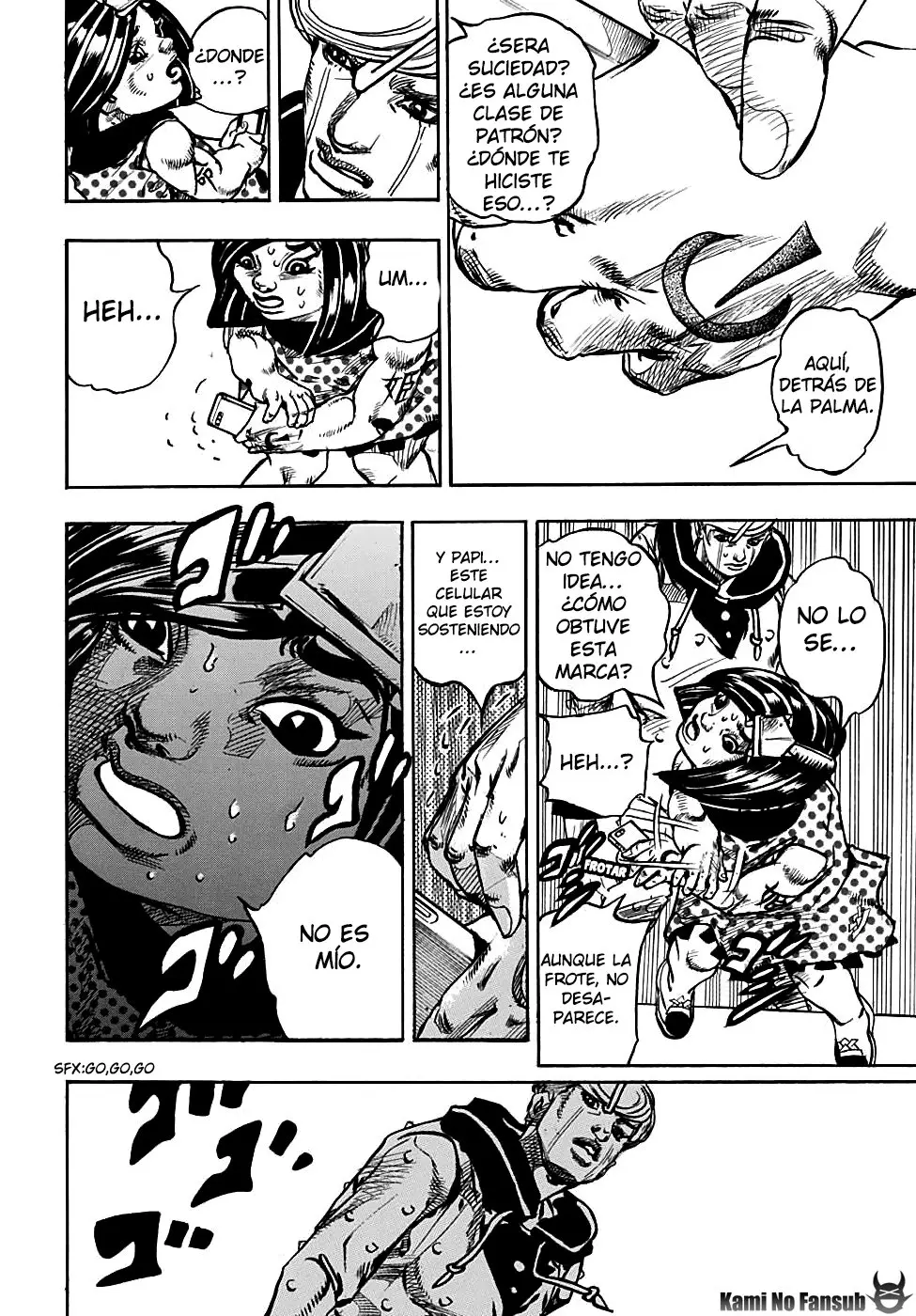 JoJo's Bizarre Adventure - Parte 8: JoJolion capítulo 87, página 33