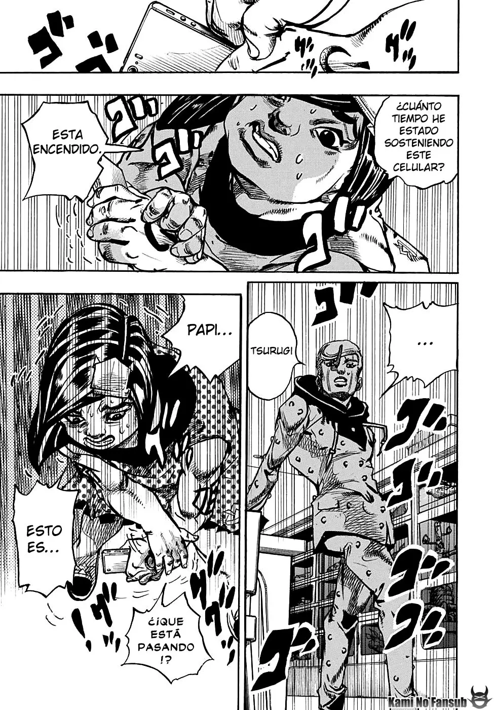 JoJo's Bizarre Adventure - Parte 8: JoJolion capítulo 87, página 34