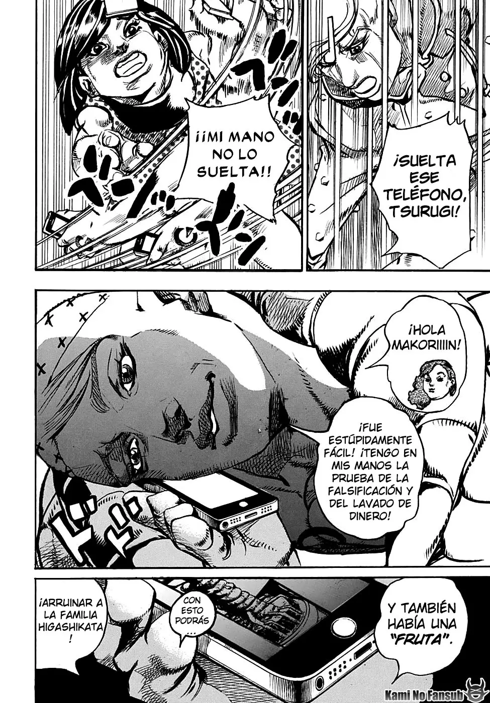 JoJo's Bizarre Adventure - Parte 8: JoJolion capítulo 87, página 35
