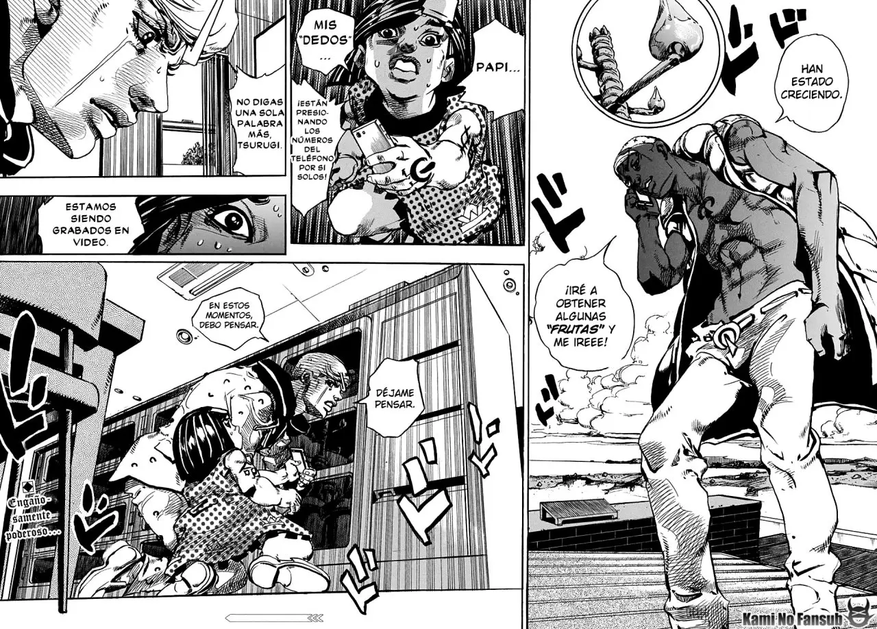 JoJo's Bizarre Adventure - Parte 8: JoJolion capítulo 87, página 37