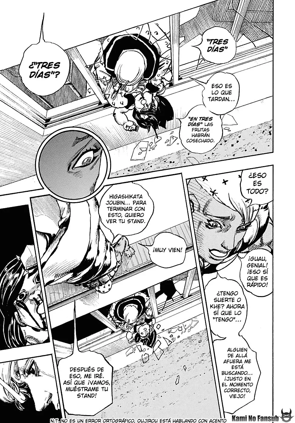 JoJo's Bizarre Adventure - Parte 8: JoJolion capítulo 88, página 12