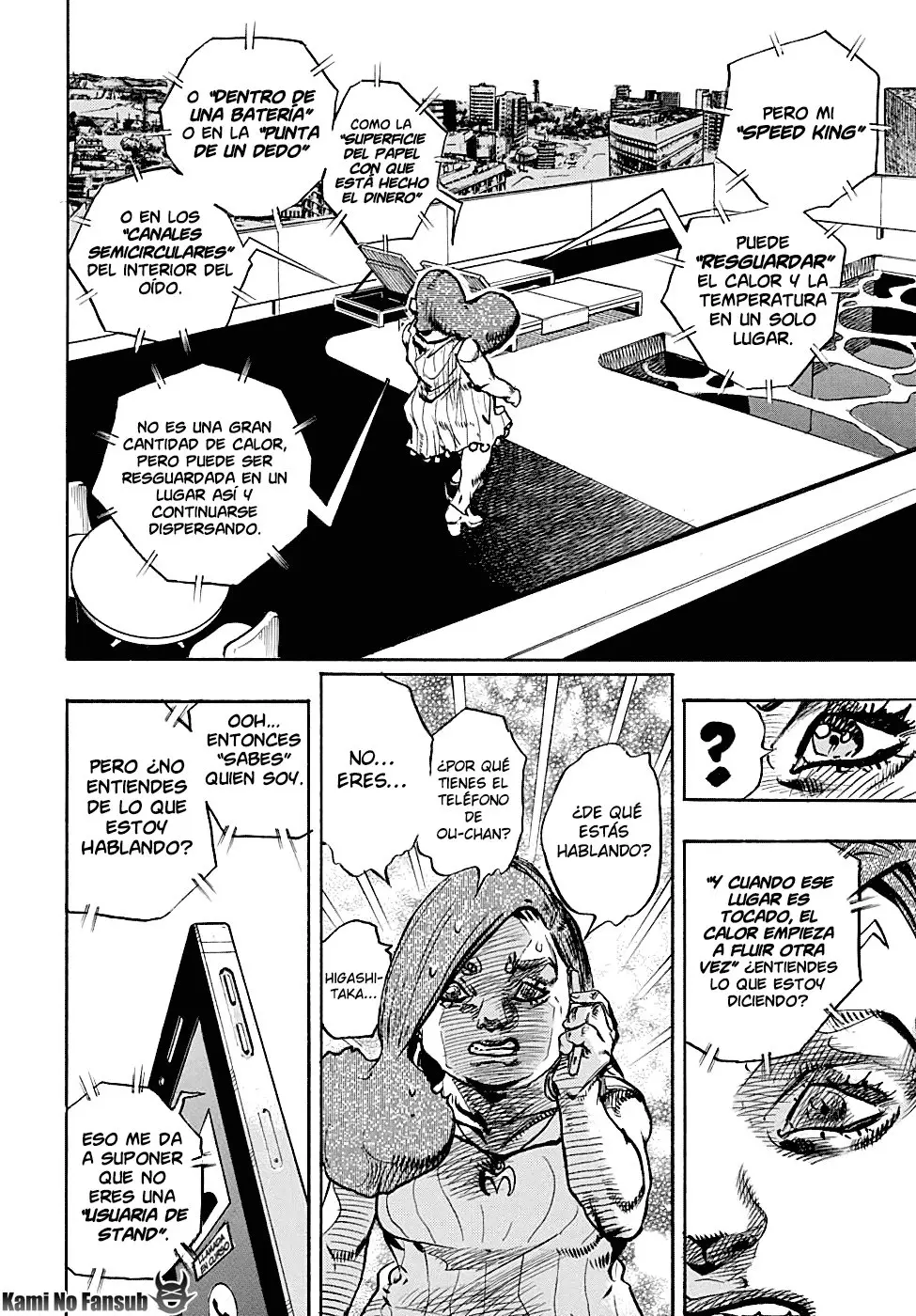 JoJo's Bizarre Adventure - Parte 8: JoJolion capítulo 88, página 36