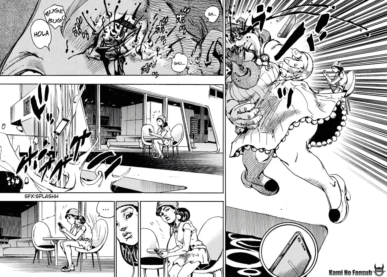 JoJo's Bizarre Adventure - Parte 8: JoJolion capítulo 88, página 38