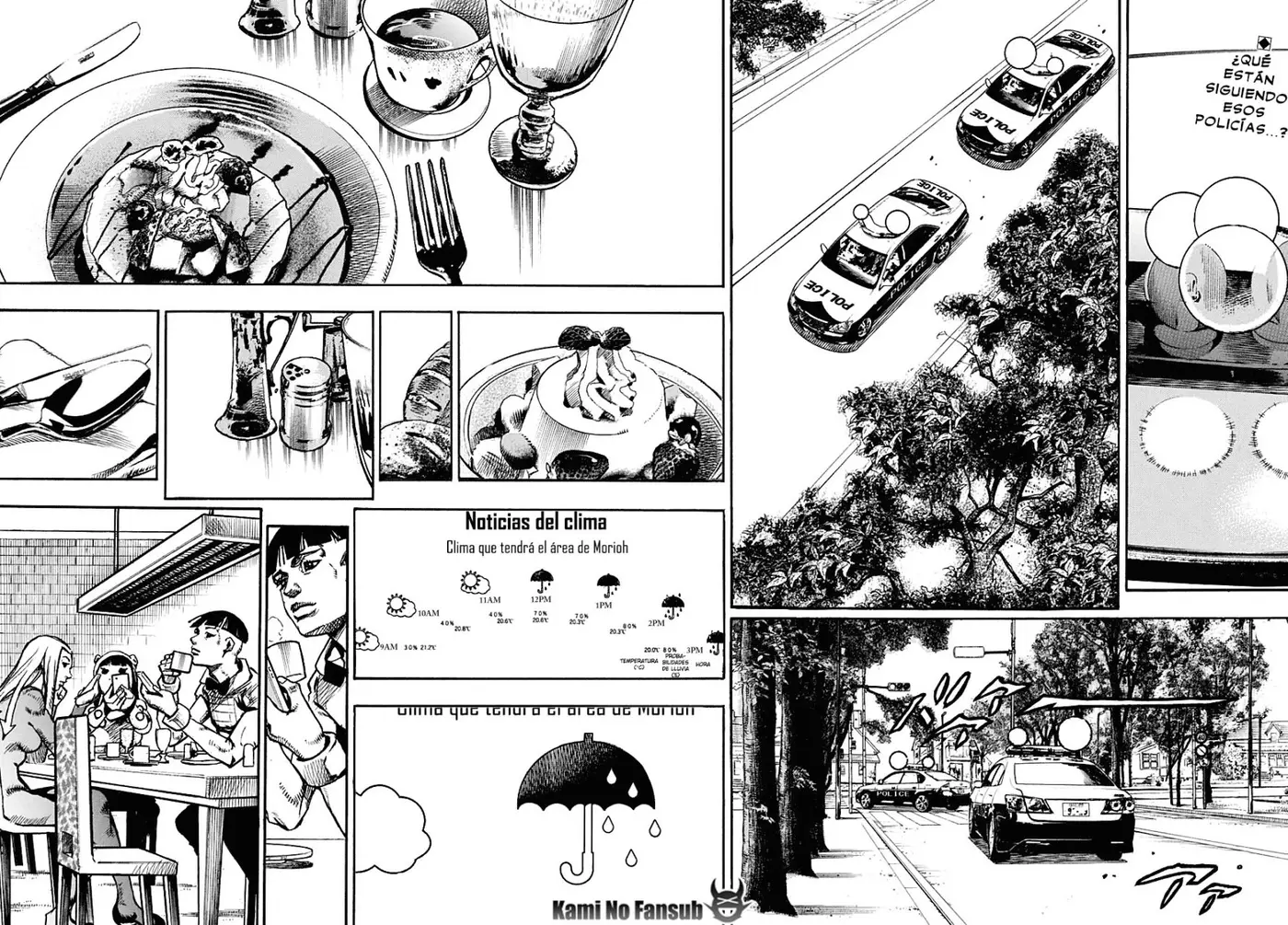 JoJo's Bizarre Adventure - Parte 8: JoJolion capítulo 89, página 4