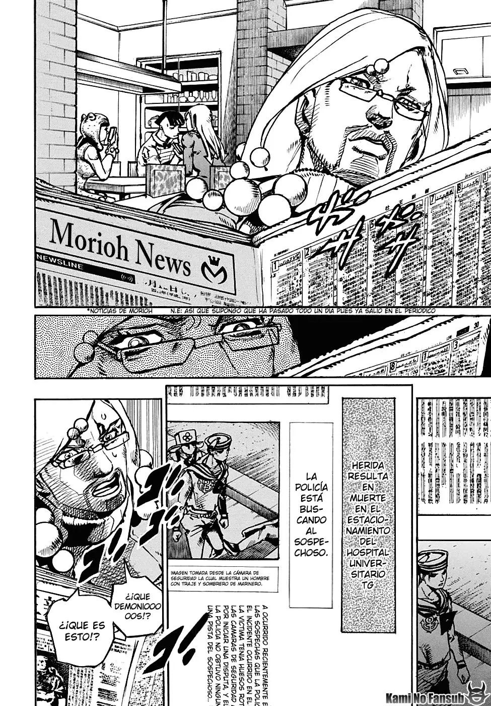 JoJo's Bizarre Adventure - Parte 8: JoJolion capítulo 89, página 5
