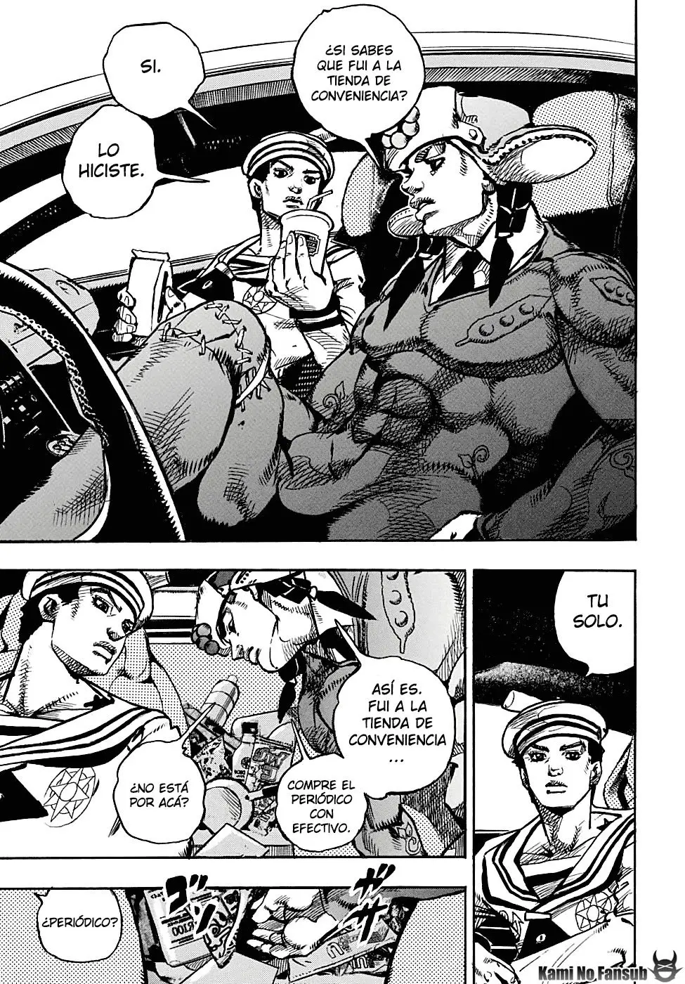 JoJo's Bizarre Adventure - Parte 8: JoJolion capítulo 89, página 8