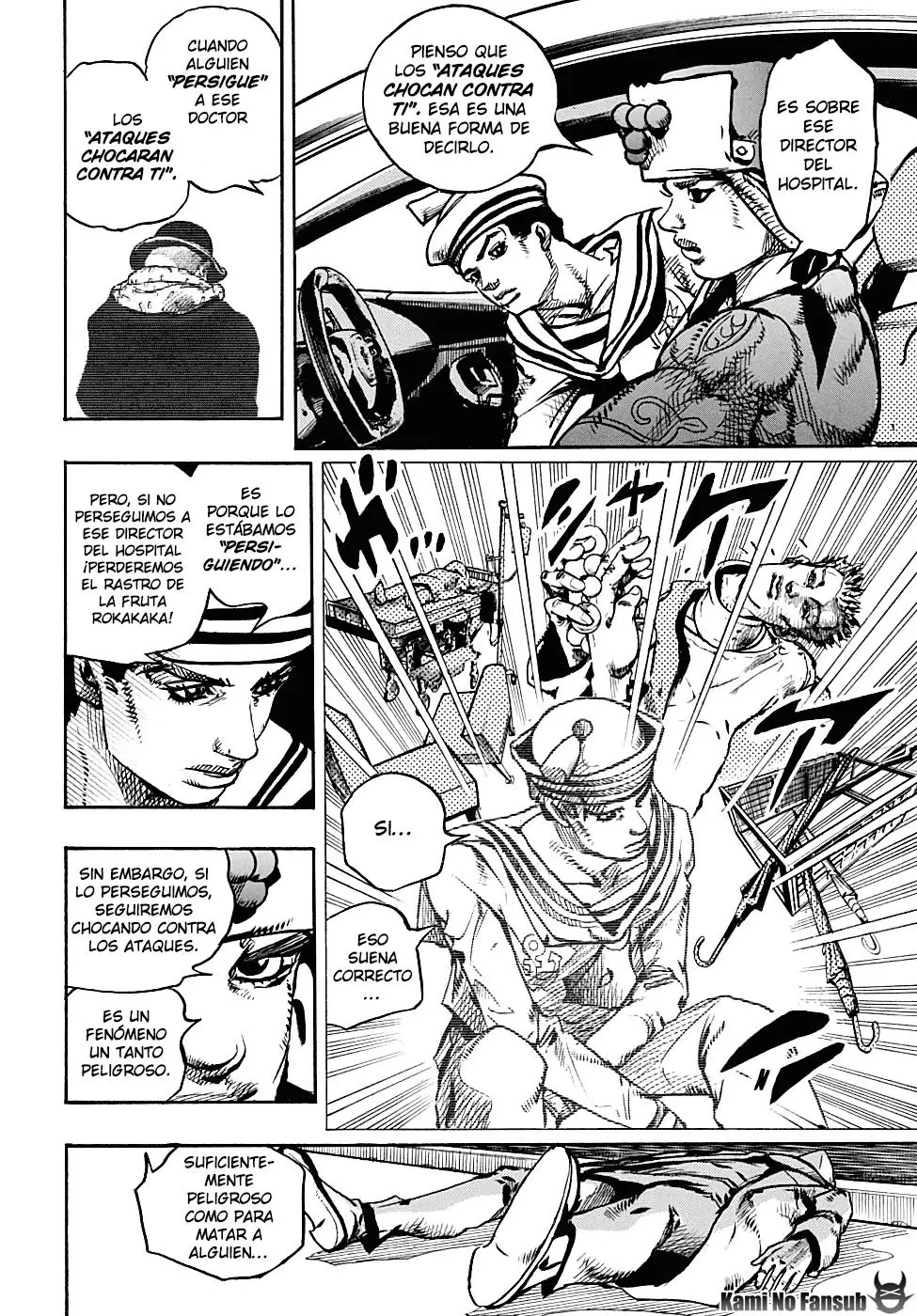 JoJo's Bizarre Adventure - Parte 8: JoJolion capítulo 89, página 9