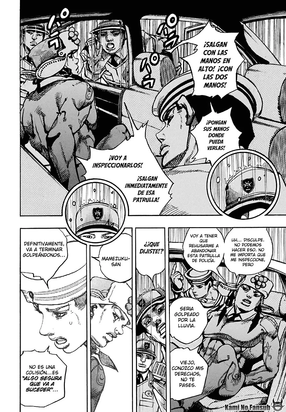 JoJo's Bizarre Adventure - Parte 8: JoJolion capítulo 90, página 7