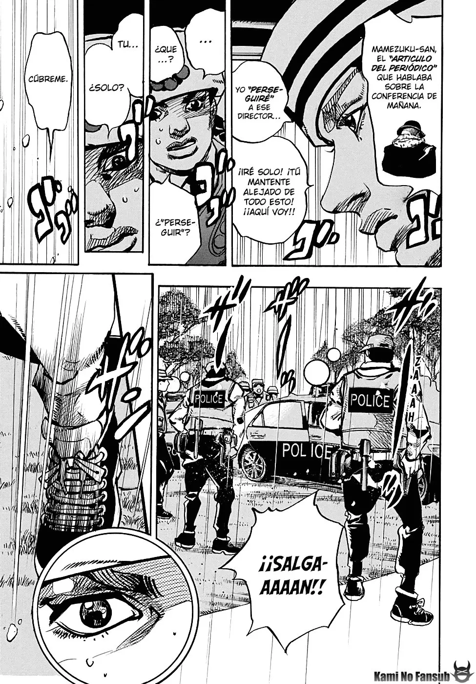 JoJo's Bizarre Adventure - Parte 8: JoJolion capítulo 90, página 12