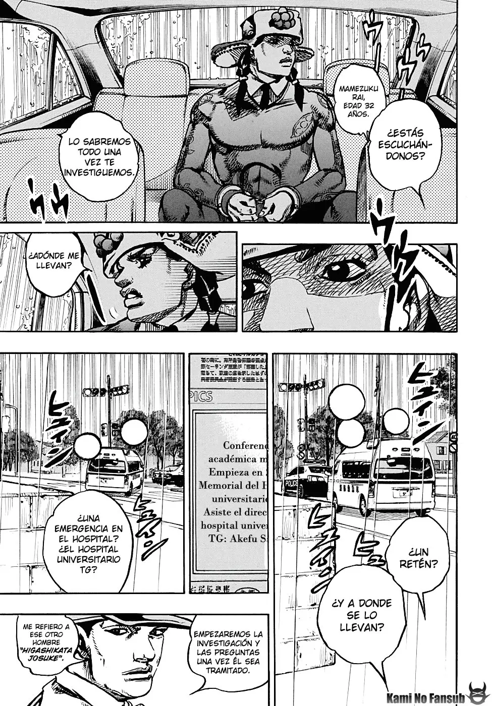 JoJo's Bizarre Adventure - Parte 8: JoJolion capítulo 90, página 19