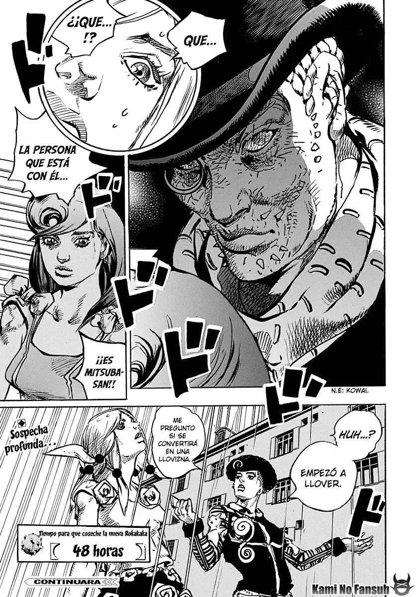 JoJo's Bizarre Adventure - Parte 8: JoJolion capítulo 90, página 33