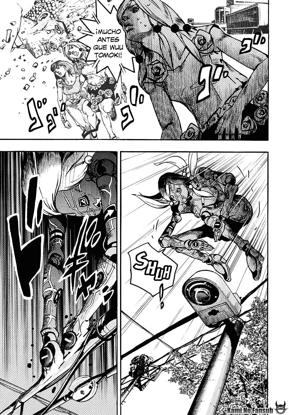 JoJo's Bizarre Adventure - Parte 8: JoJolion capítulo 91, página 7