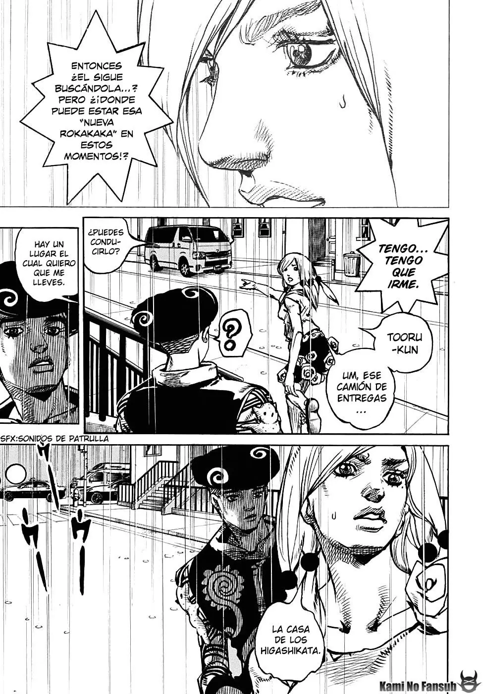 JoJo's Bizarre Adventure - Parte 8: JoJolion capítulo 91, página 9