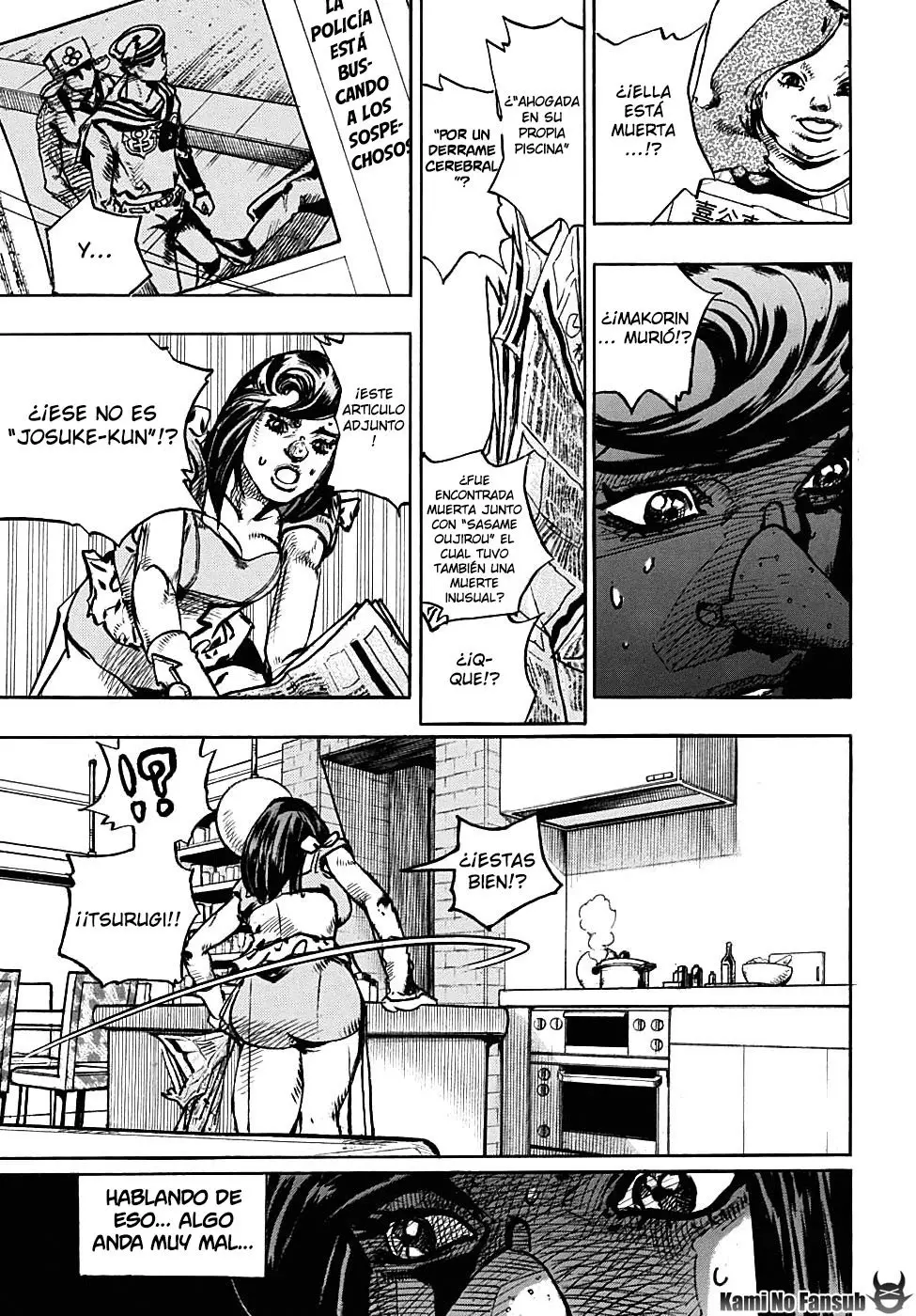 JoJo's Bizarre Adventure - Parte 8: JoJolion capítulo 91, página 13