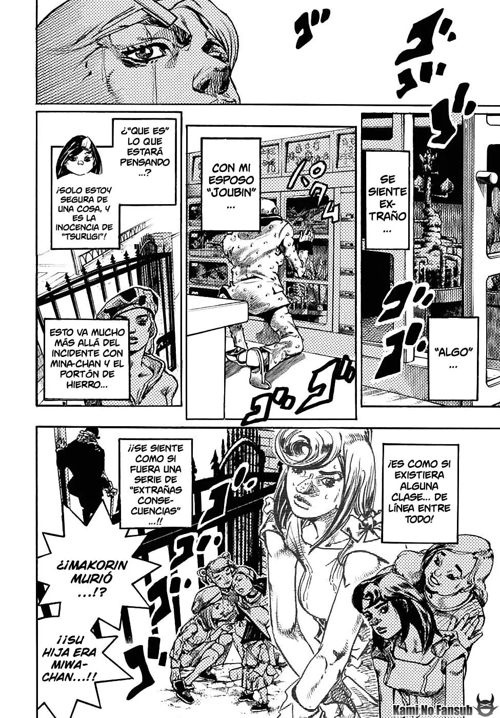 JoJo's Bizarre Adventure - Parte 8: JoJolion capítulo 91, página 14
