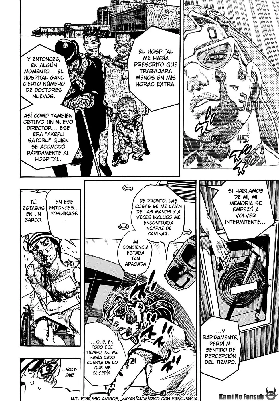 JoJo's Bizarre Adventure - Parte 8: JoJolion capítulo 92, página 22