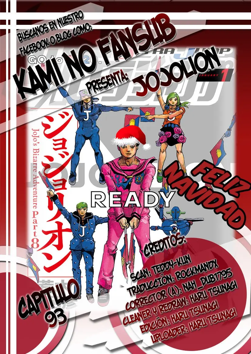 JoJo's Bizarre Adventure - Parte 8: JoJolion capítulo 93, página 1