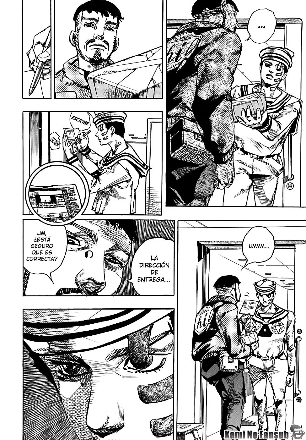 JoJo's Bizarre Adventure - Parte 8: JoJolion capítulo 93, página 8