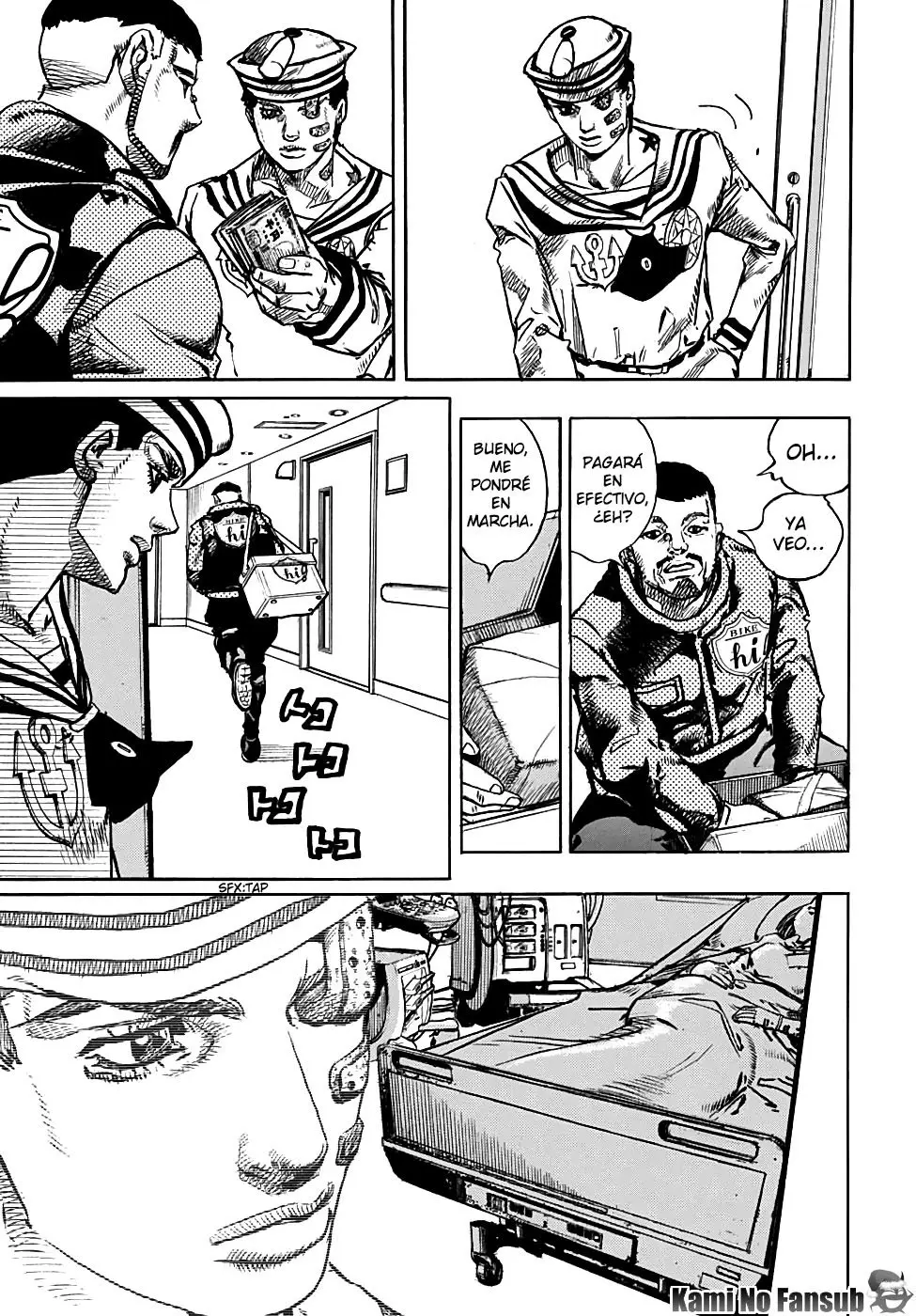 JoJo's Bizarre Adventure - Parte 8: JoJolion capítulo 93, página 9