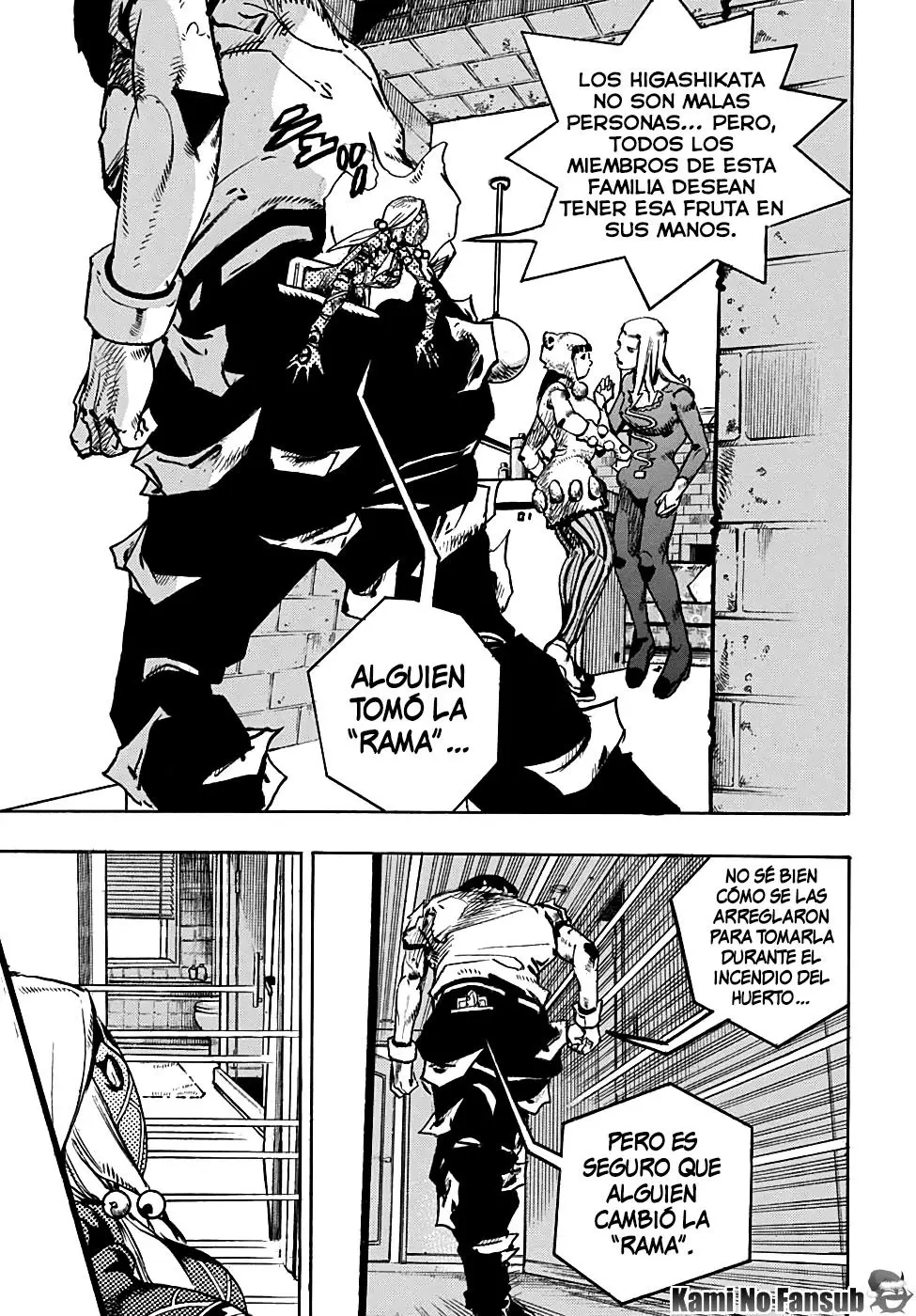 JoJo's Bizarre Adventure - Parte 8: JoJolion capítulo 93, página 17