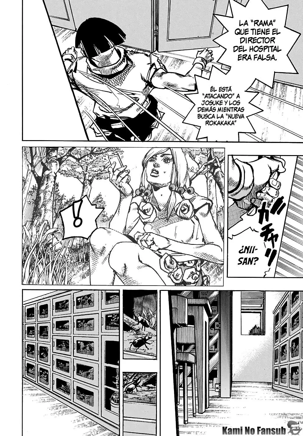 JoJo's Bizarre Adventure - Parte 8: JoJolion capítulo 93, página 18
